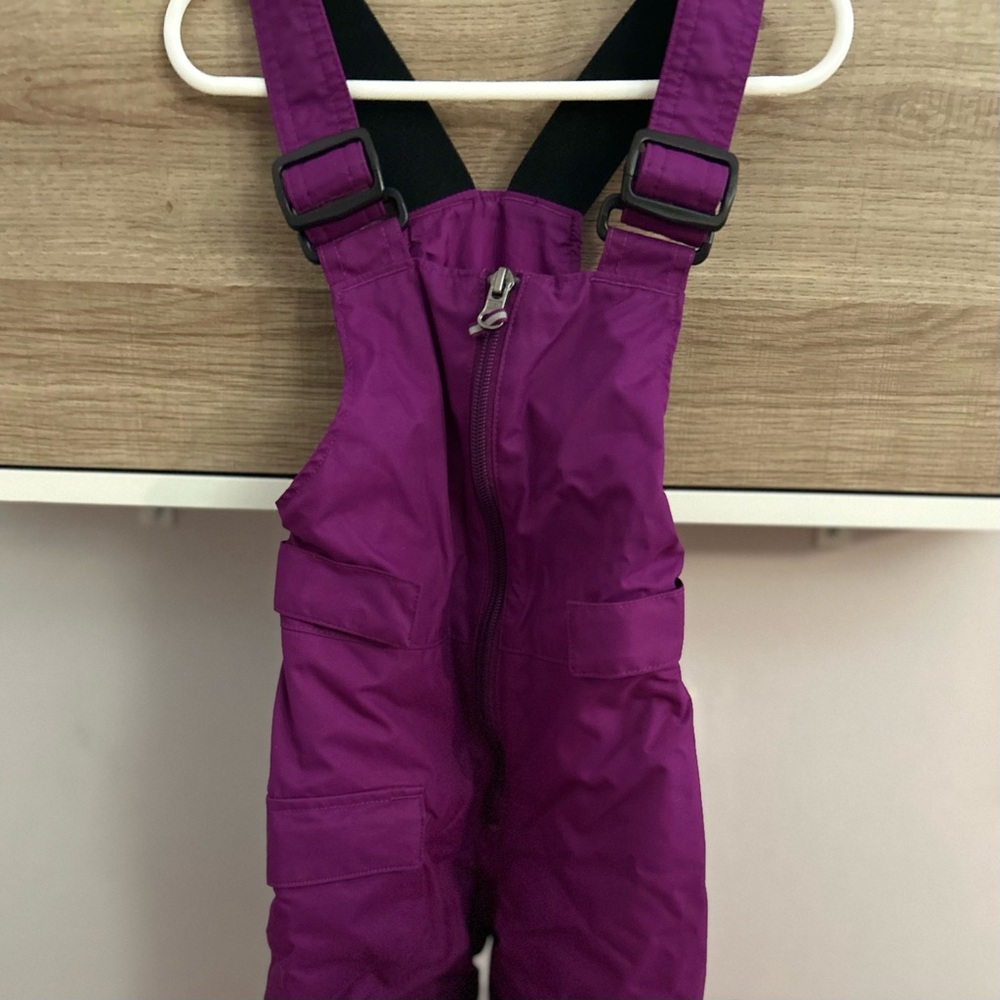 Columbia Kids Purple Snow Bib